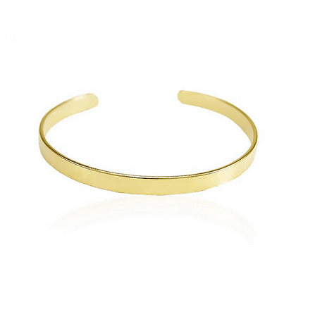 Bracelete Pulseira Ouro 18 Kilates Chapa 10 Gramas 6 mm