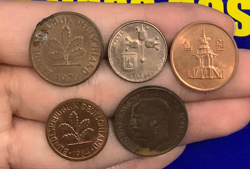 6 Moedas para Coleção