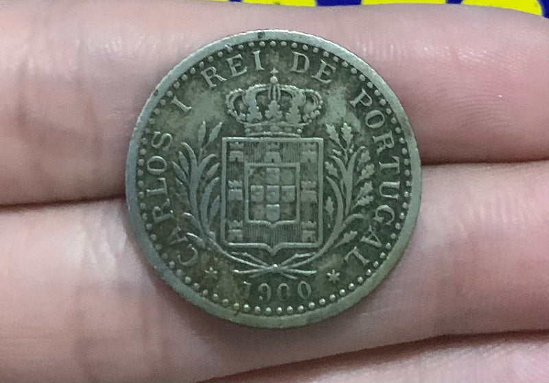 Moeda 100 Réis 1900 Raridade