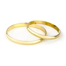 Alianças Par Casal Ouro 18 K  Casamento e Namoro Tradicional Mamoro Compromisso Boleadas lisas