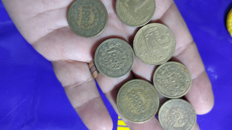 Moedas raras pra coleção 6 Moedas lindas Colecionares