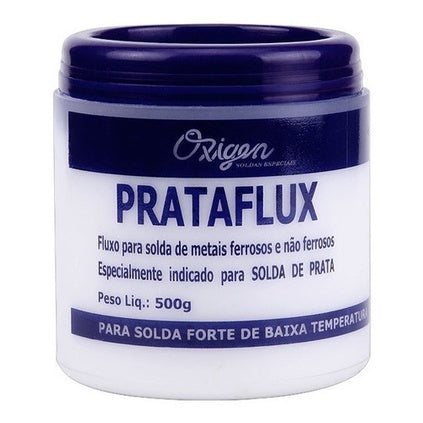 3 Prata flux Fluxo Para Solda De Metais Indicado P/  Prata 500g cada