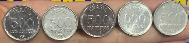 10 Moedas 500 Cruzeiros