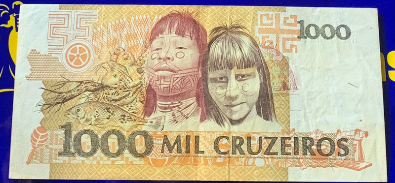 Cédula 1000 Cruzeiros