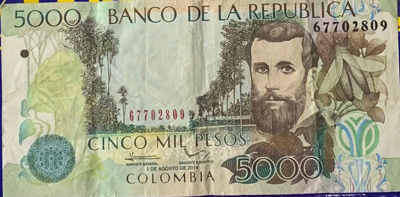 Cédula 5 Mil Pesos