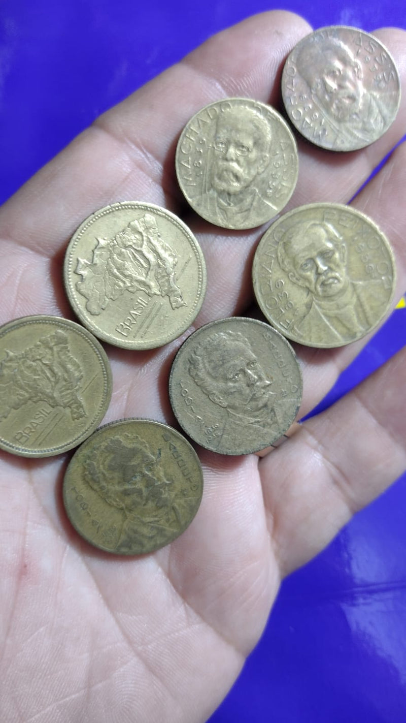 Moedas raras pra coleção 6 Moedas lindas Colecionares