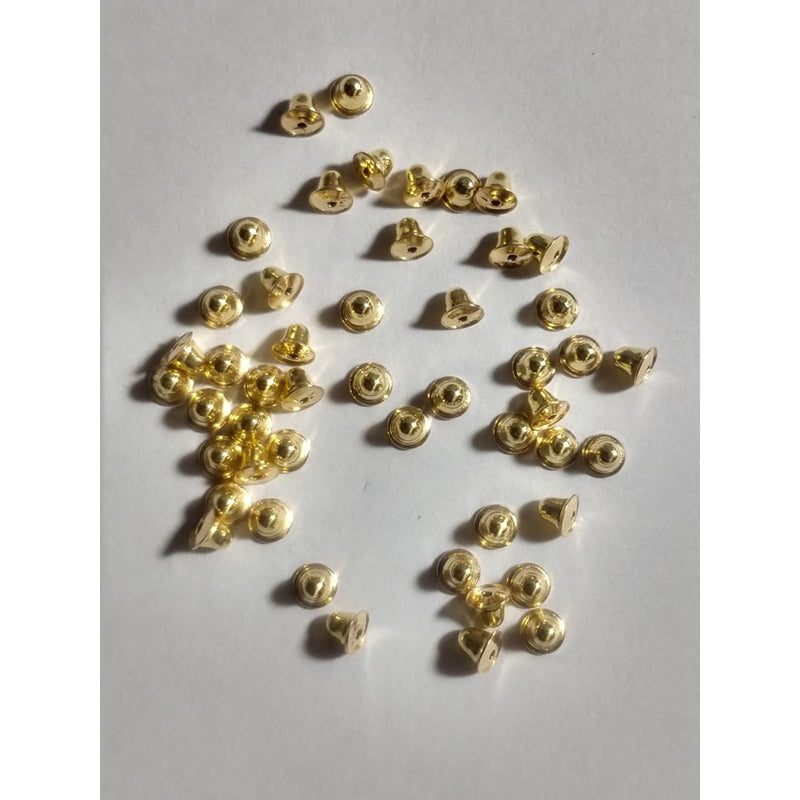Tarrachas de ouro para brincos baby e ou segundo furo ouro 18 kilates Unidade