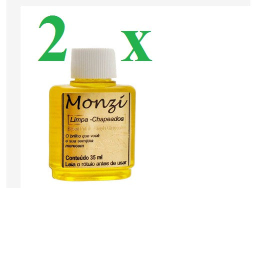 Frascos Limpa Chapeado 35ml Monzi Originale funcional