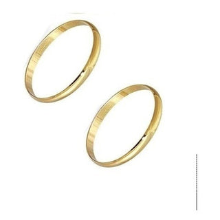 Alianças Noivado / Casamento Ouro 18k Polidas 2 Mm 1.6 Gramas